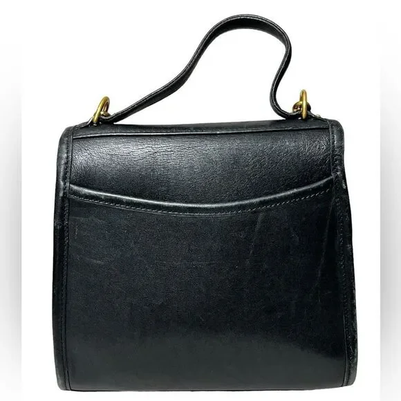 Vintage Coach Regina Top Handle Crossbody Bag 9983 Authentic - Picture 4 of 16